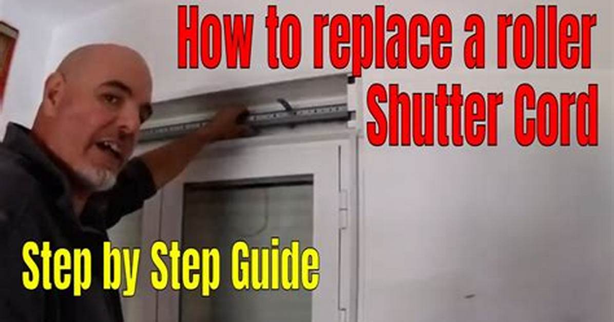Replace Shutter