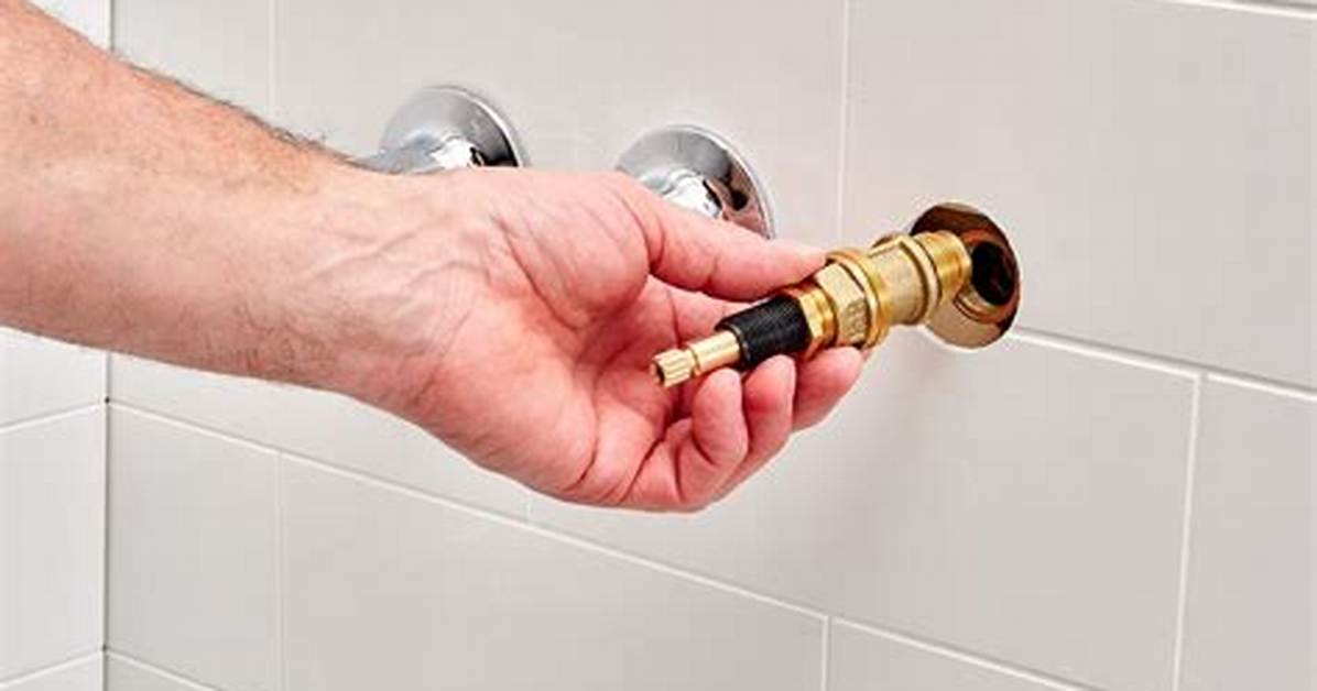 Replacing Bathtub Knobs