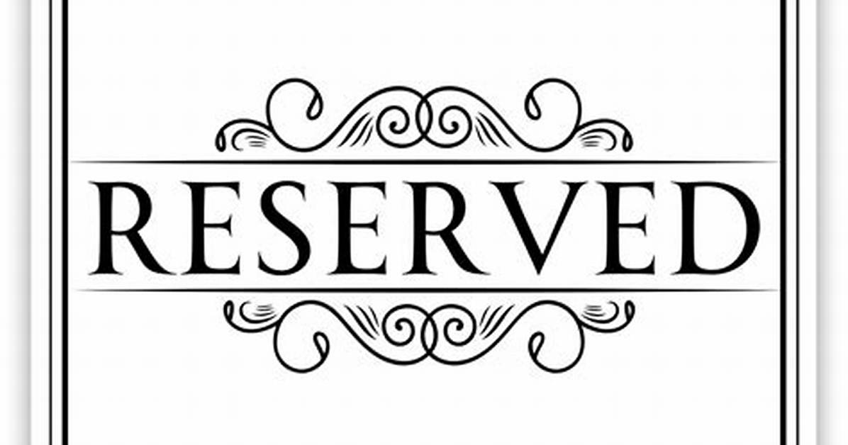 Reserved