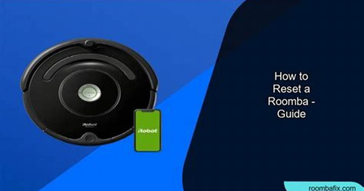 Reset Roomba