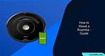 Reset Roomba