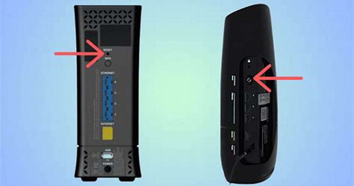 Reset Spectrum Modem