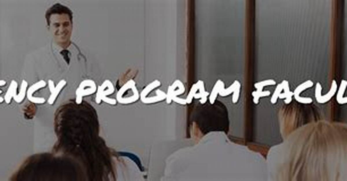 Residency Program Faculty