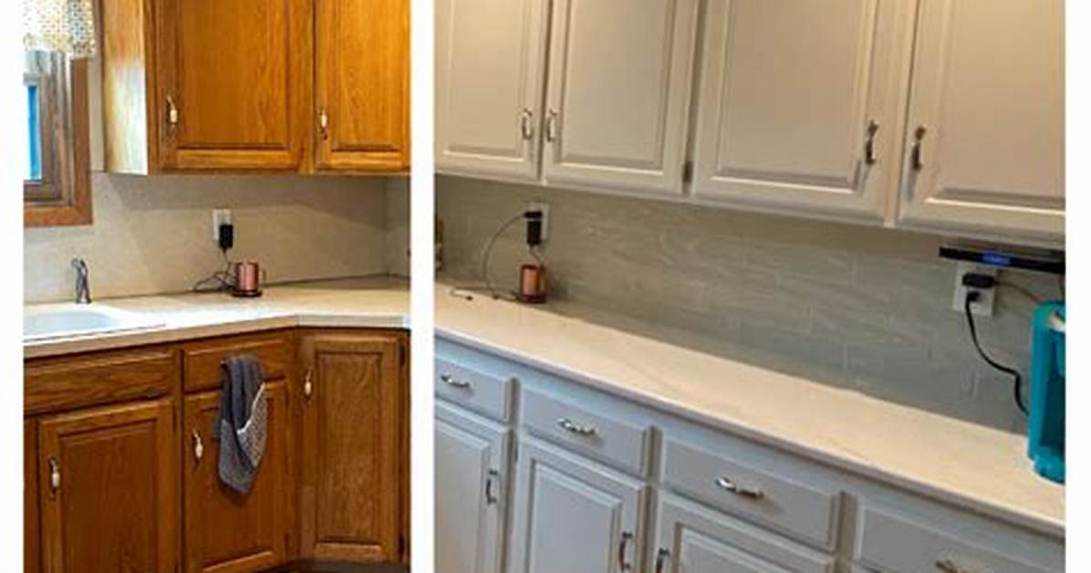 Restaining Kitchen Cabinets