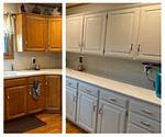 Restaining Kitchen Cabinets
