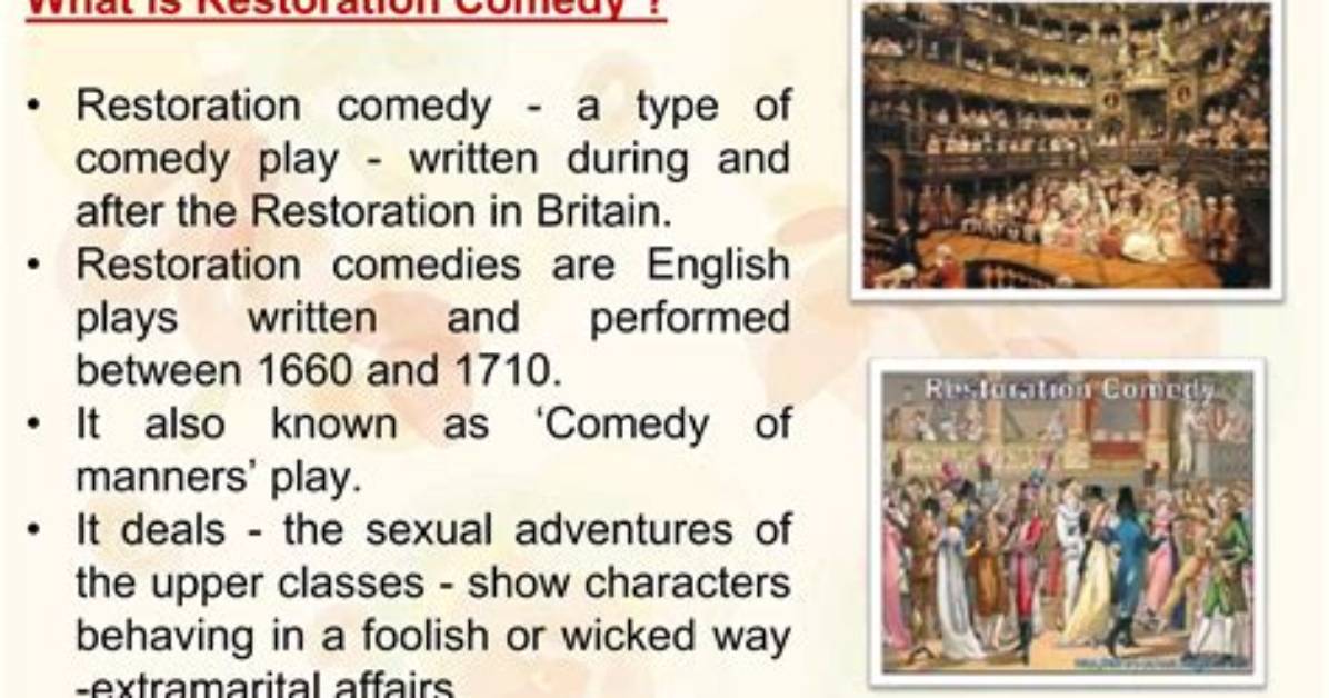 Restoration Comedy