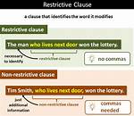 Restrictive Clause
