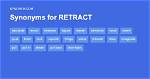 Retract Synonym