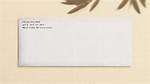 Return Address on Envelope