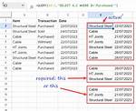 Return Query Based on Date