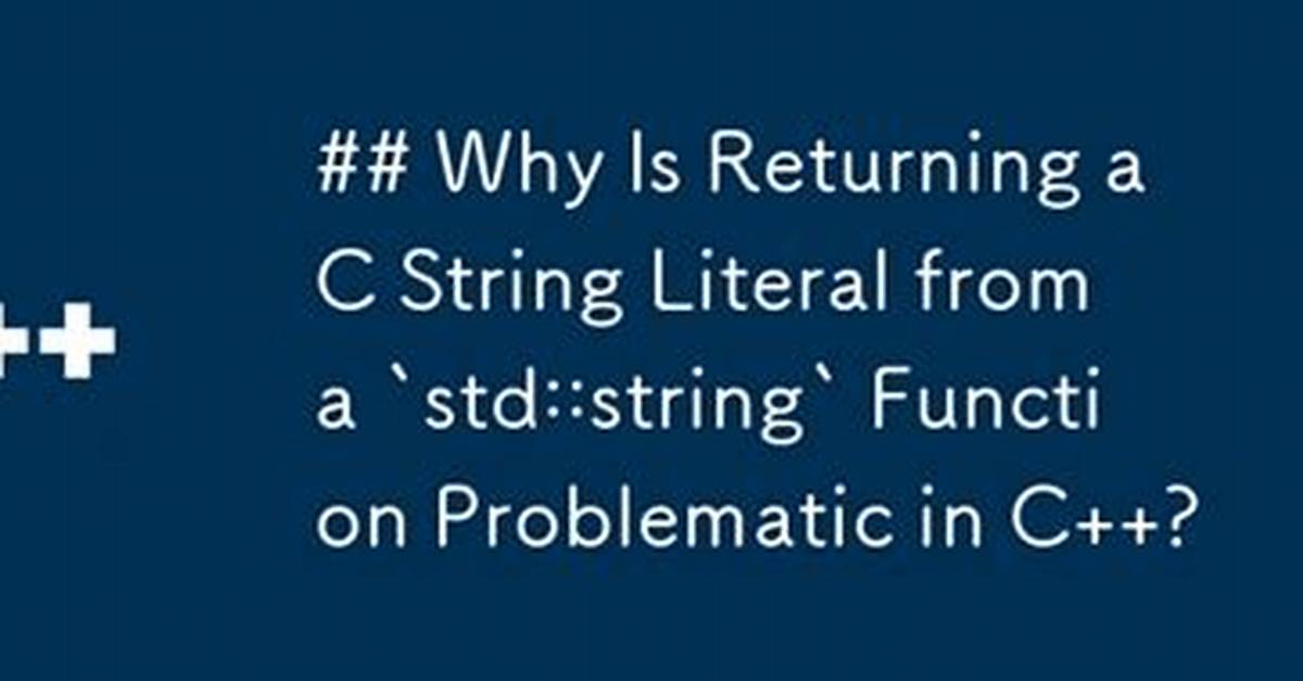 Returning String from C Function