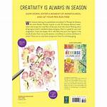 Reverse Coloring Book: Through the Seasons