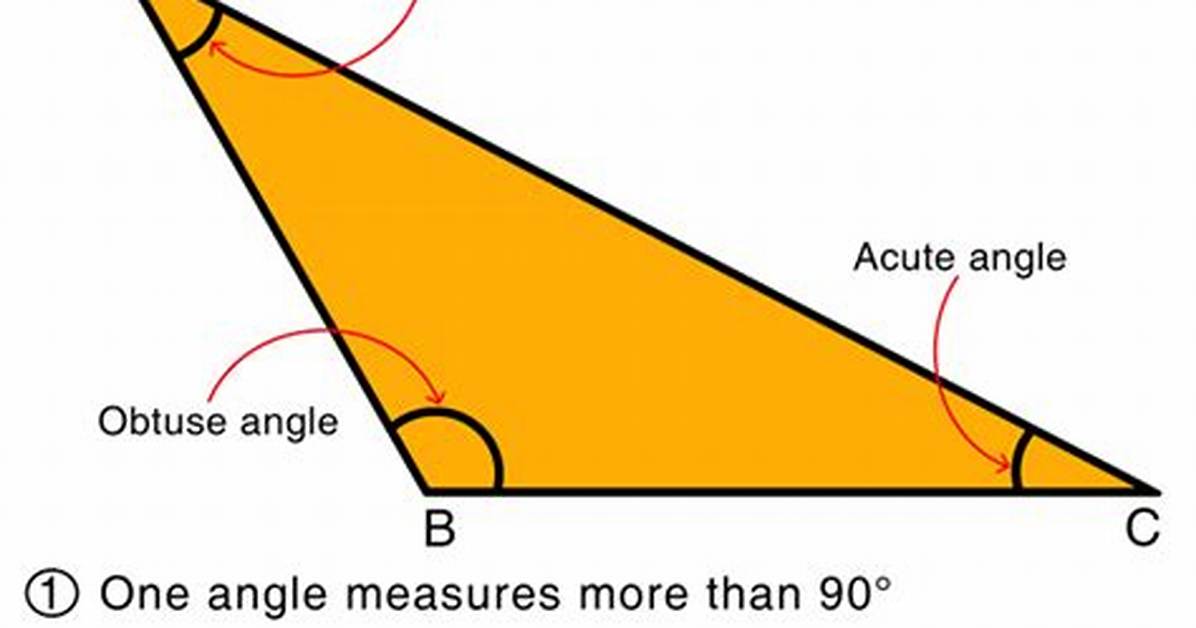 Right Obtuse Triangle