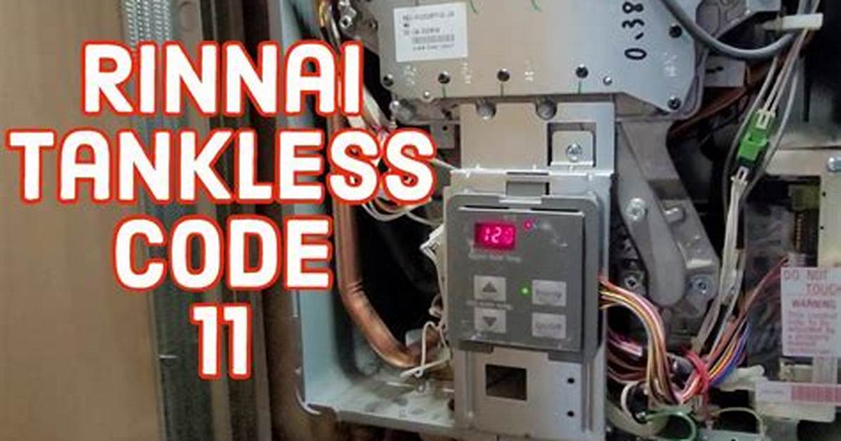 Rinnai Code 11