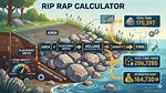 Rip Rap Calculator