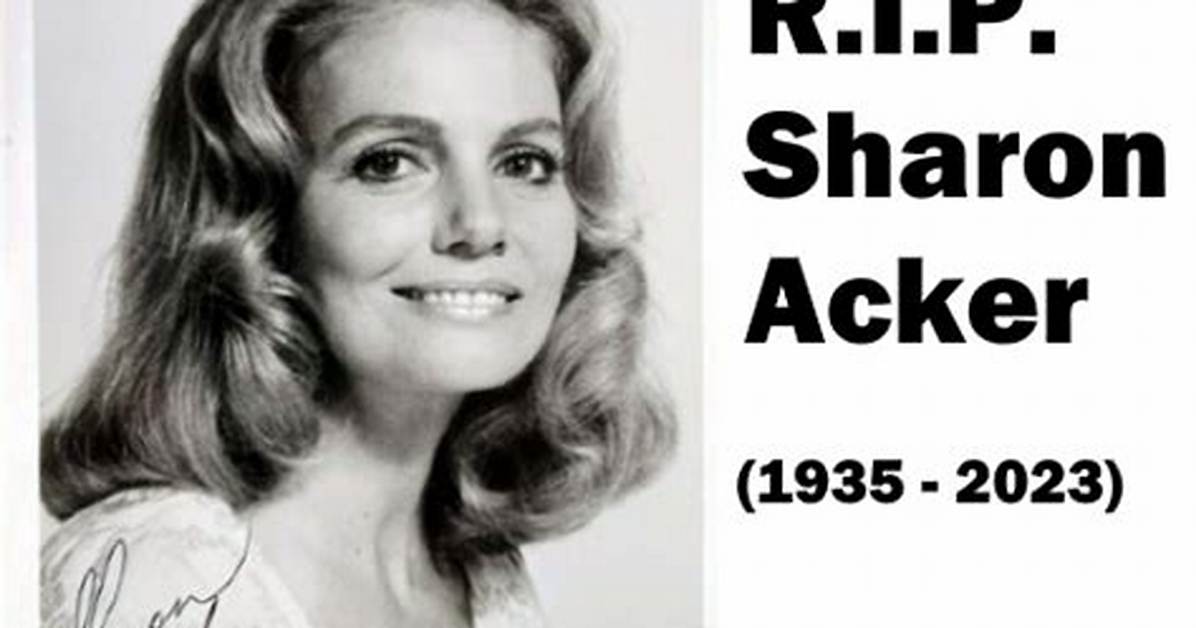 Rip Sharon Acker