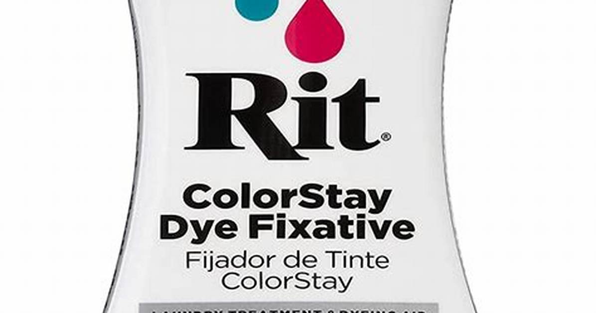 Rit Dye Fixative