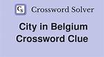 River in Belgium Crossword Clue