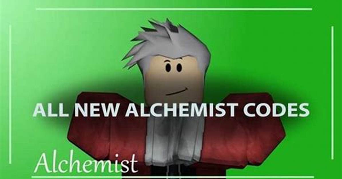 Roblox – Alchemist Codes