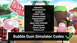 Roblox – Bubble Gum Simulator Codes