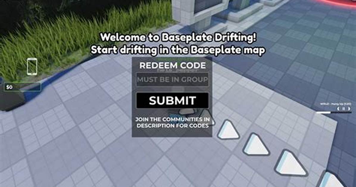 Roblox – Drifting Simulator Codes