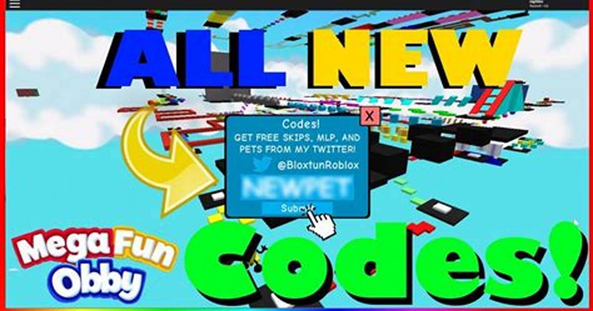 Roblox – Mega Fun Obby Codes