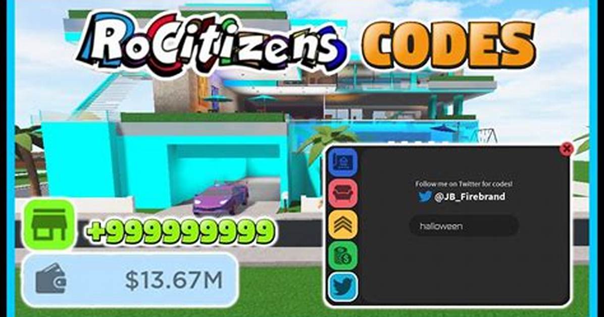 Roblox – Rocitizens Codes