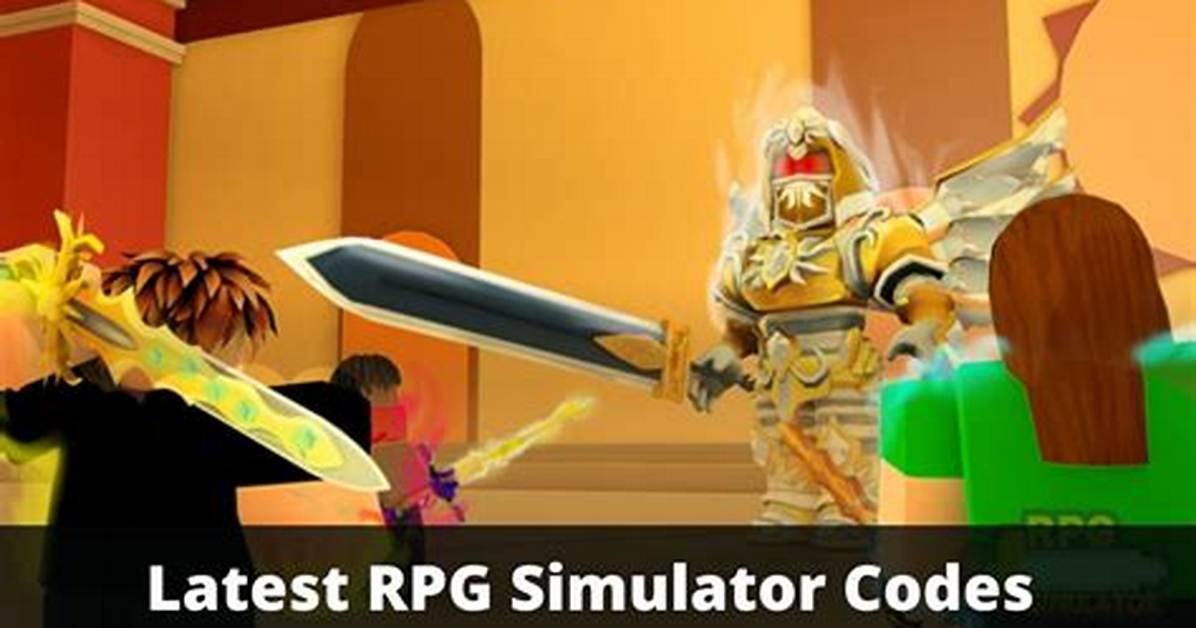 Roblox – Rpg Simulator Codes