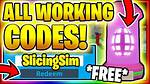 Roblox – Slicing Simulator Codes