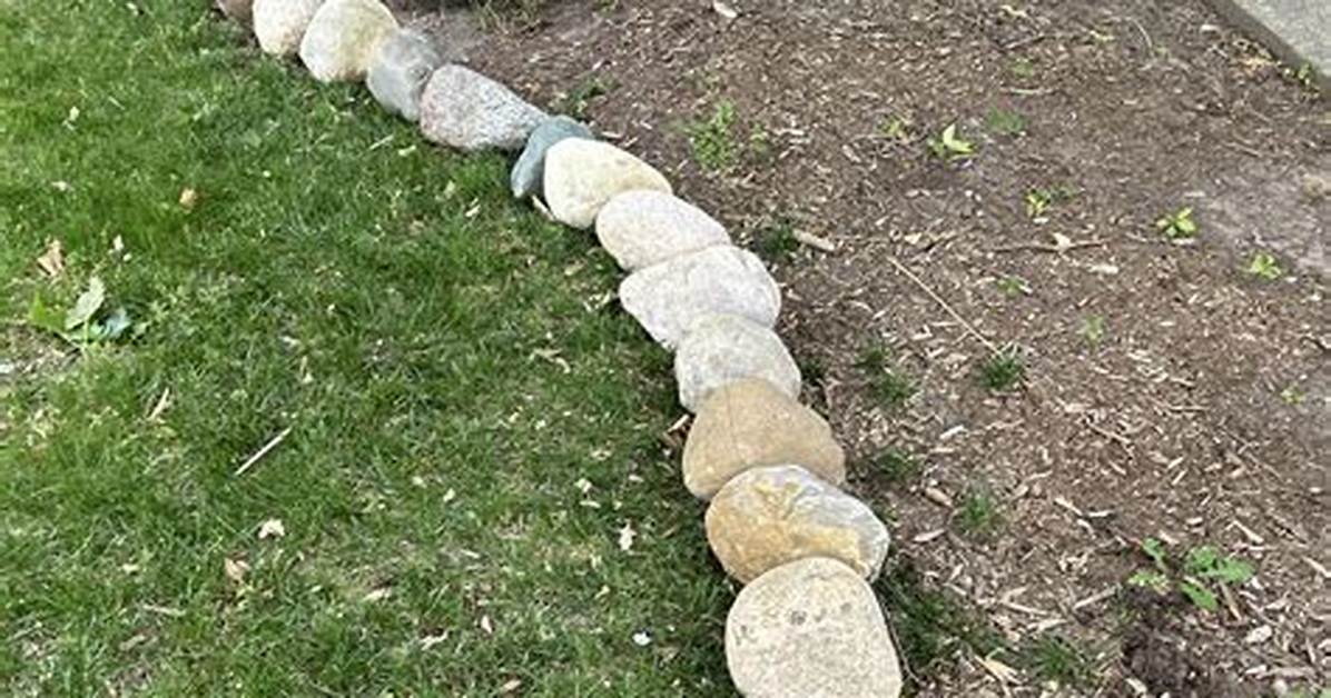 Rock Border Edging