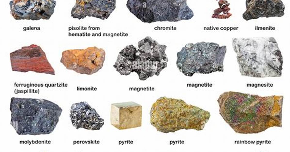 Rocks Containing Metals