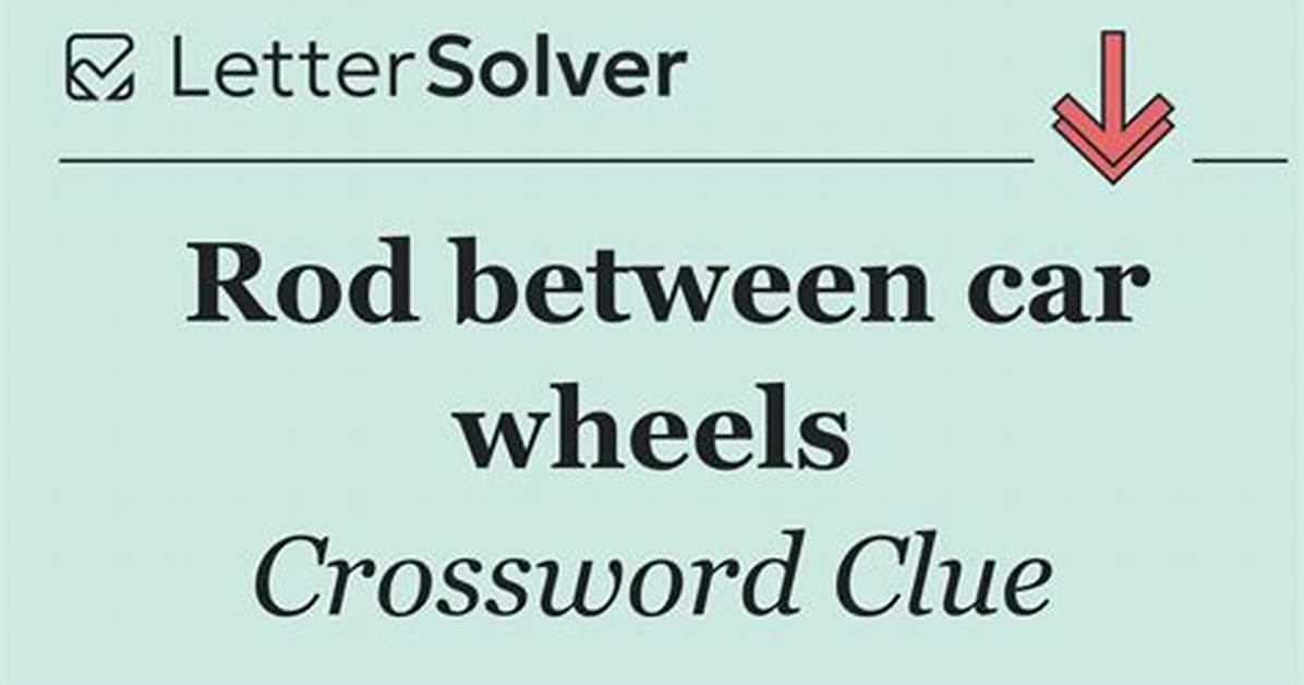 Rod Between Wheels