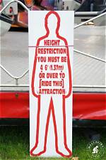 Roller Coaster Height Limit