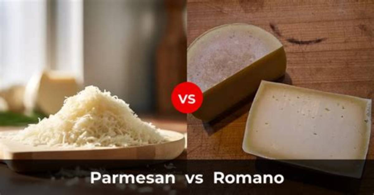 Romano vs Parmesan