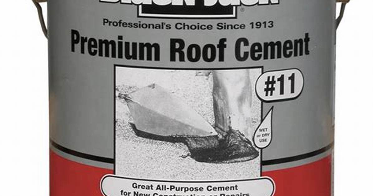 Roofing Cement