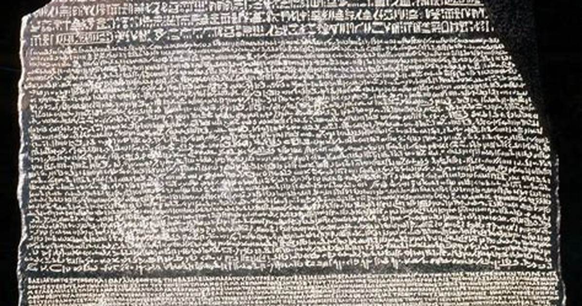 Rosetta Stone Found