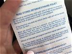 Ross Return Policy Without Receipt