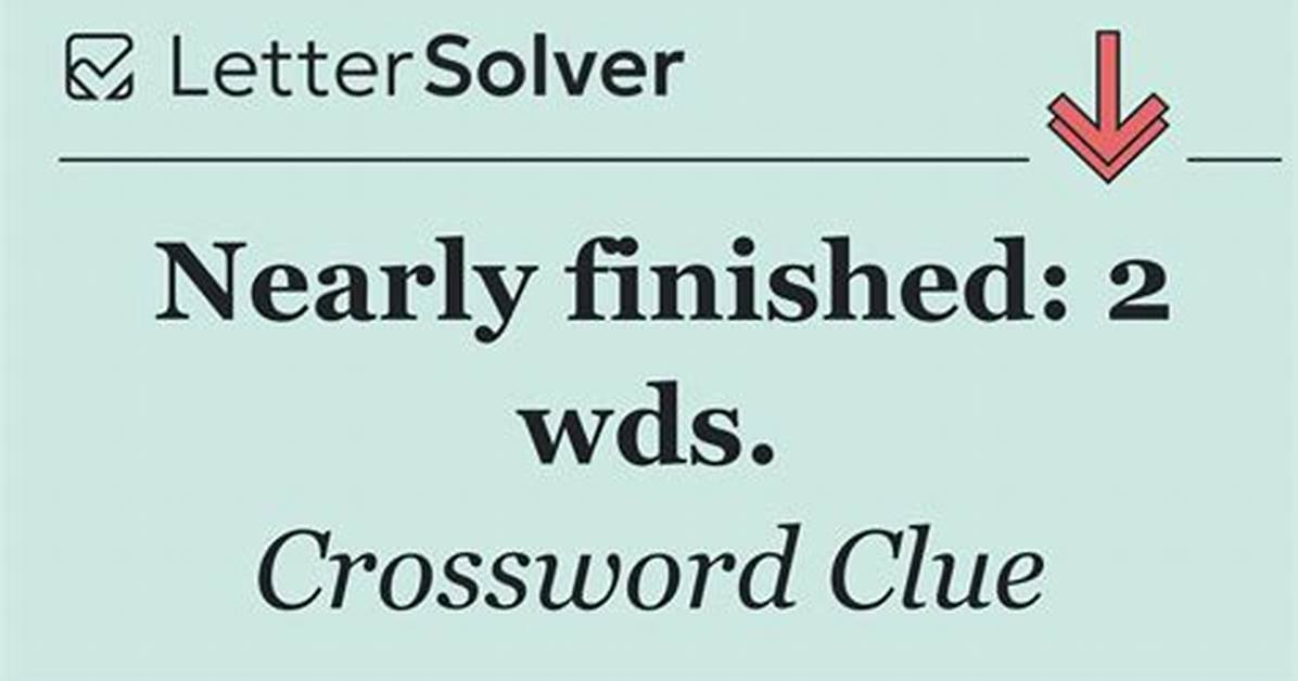 Roughly: 2 Wds.