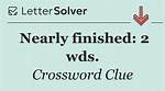 Roughly: 2 Wds.