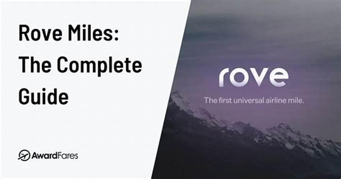 Rove Aimlessly