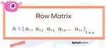 Row Matrix