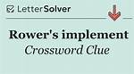 Rower's Implement