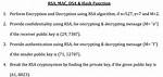 Rsa Decryption Using Only N E and C