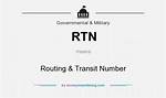 Rtn Meaning