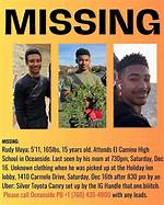 Rudy Moya Missing: Police Announce the Missing of California Boy, 15, Rudy Moya