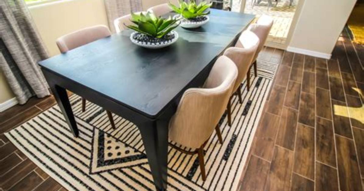 Rug Under Dining Table