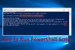 Run A. Cmd File Through Powershell