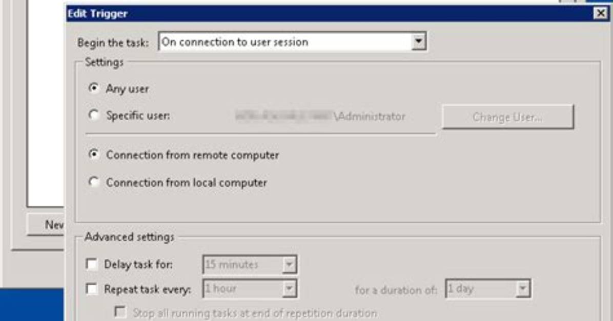 Run Application or Script on Windows Rdc Connection