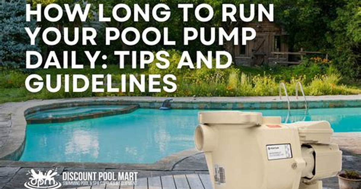 Run My Pool