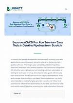 Run Selenium Tests with Java